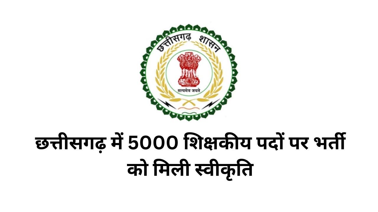 cg teacher vacancy update news