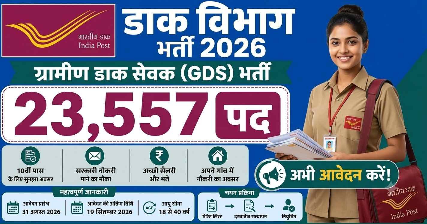 CG Gramin Dak Sevak bharti 2026